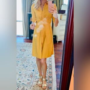 Rosso35 Golden Yellow dress